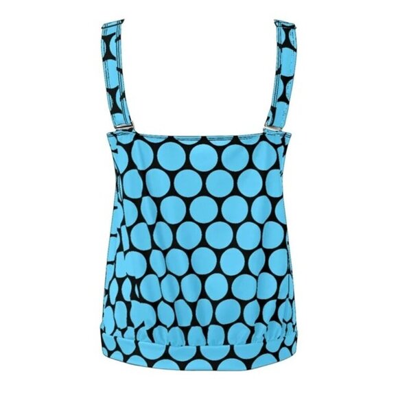 New Printed Tummy Control Tankini - Picture 2 of 9